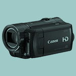 The canon HF 10 camera.