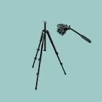 A manfrotto tripod.